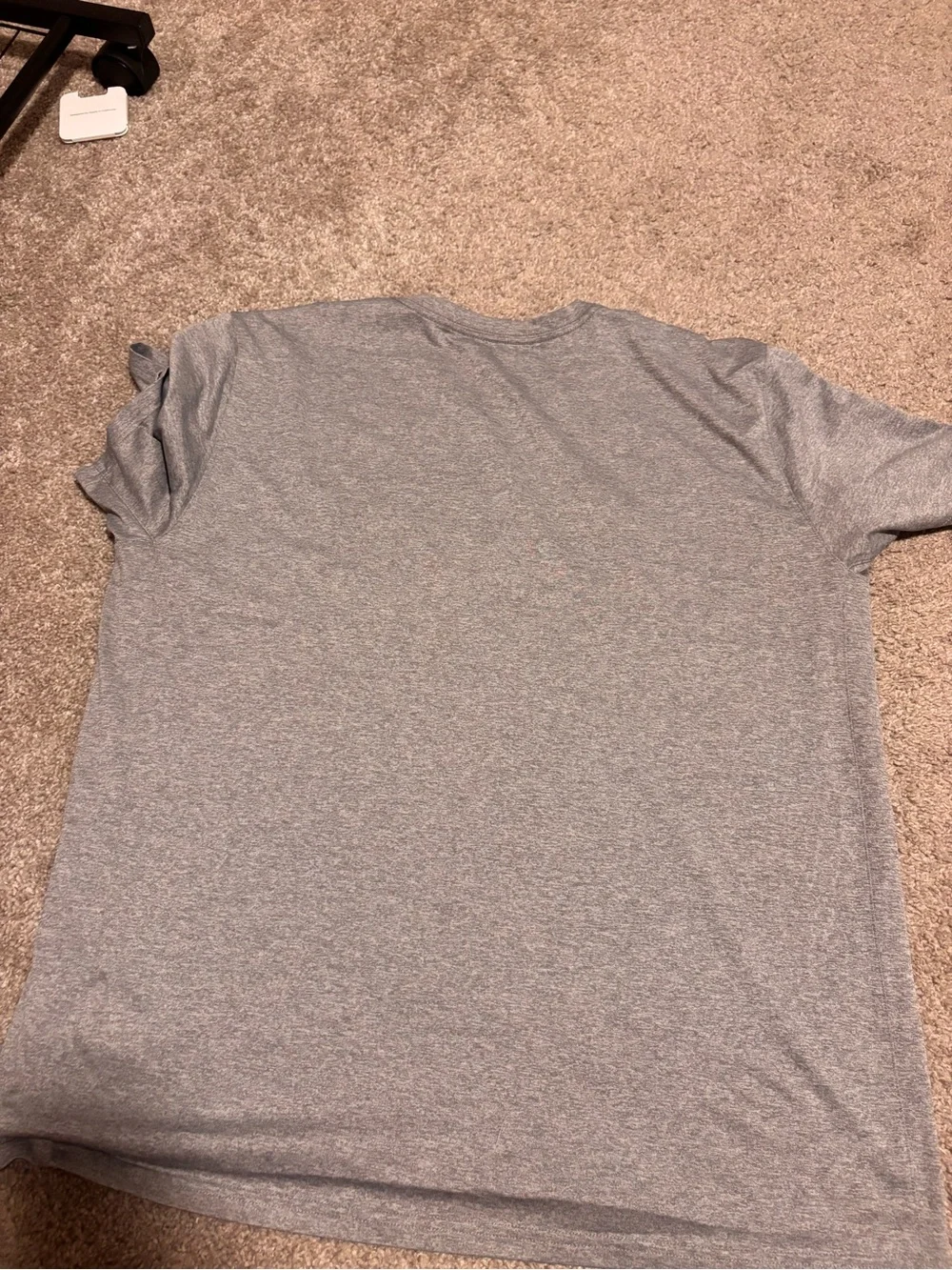 Nike Gray Short Sleeve Tee with Red USA Logo